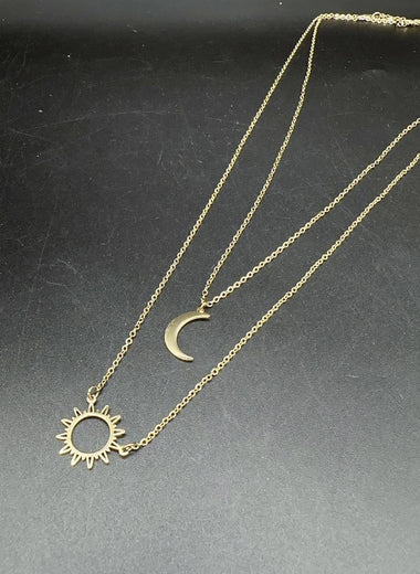 Collier Soleil & Lune