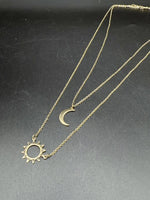 Collier Soleil & Lune